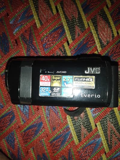 JVC HD video camera
