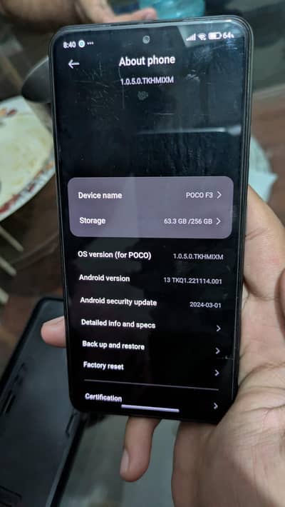 Xiaomi Poco F3