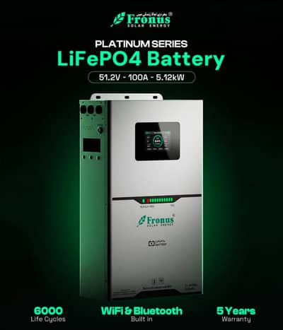 Lithium Battery 5.1kw FRONUS PLATINUM  new stack available in quantity