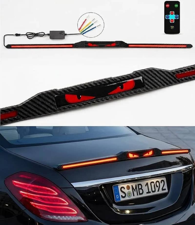 Devil Eye Spoiler Light , Headlights Devil Eye  , Screen Devil Eye 1