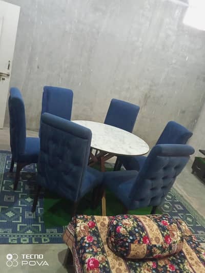 Dinning table and chairs