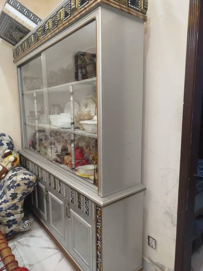 Wooden showcase