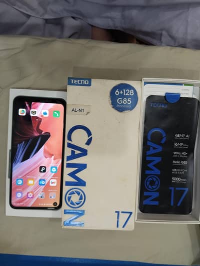 Tecno Camon 17.6. 128 with box