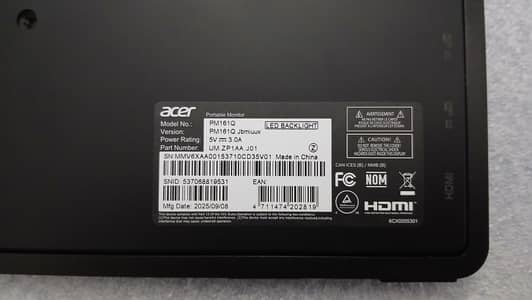 15.6 inches Full HD Portable LED (external monitor)