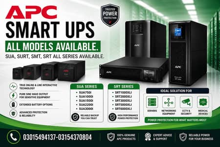 Apc ups All asacres 650va. . . . . . 10kva Best price