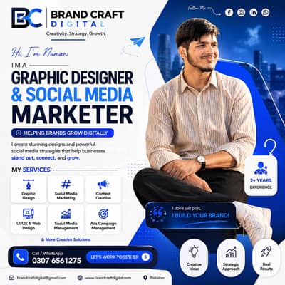 Graphic Desginer And Social medial Marketer