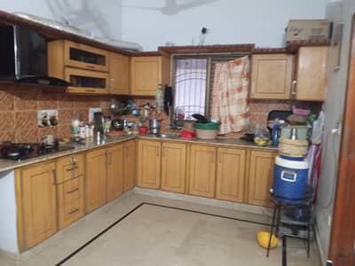 two bed dd west open ground floor portion for rent in johar