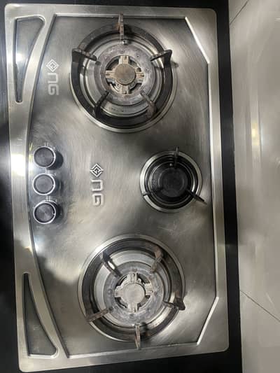 Nasgas stove for sale three burner LPG based