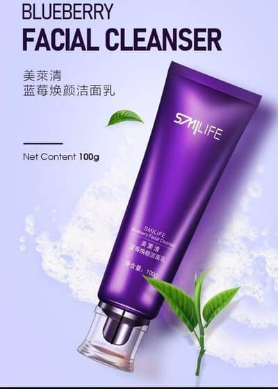 Blueberry Facial cleanser
