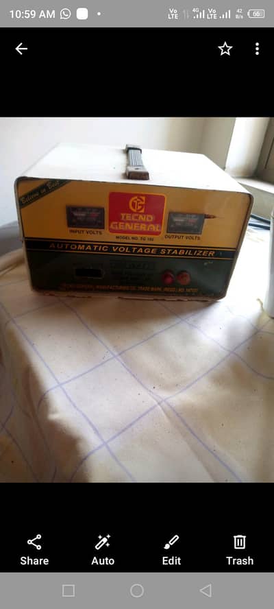 low voltage stablizer for fridges and other appliances/1200 watt
