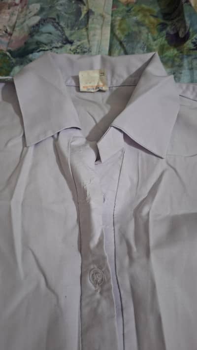 white uniform