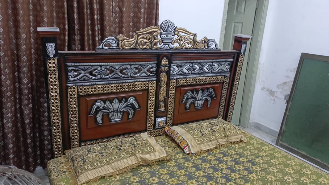Bed with matras 1
