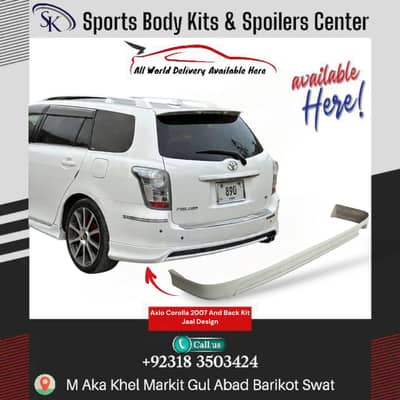 Axio 2007 Fielder BodyKits Material Fiberglass