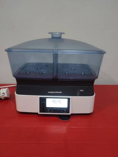 Morphy Richards Digital Electric Double Tier Food Steamer /Cooker