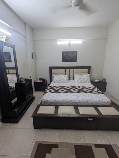 Double Bed with Side tables & Dressing in Excellent Condition