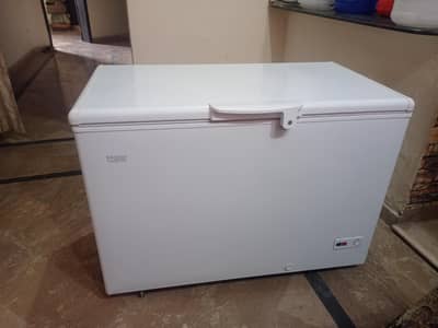haier inverter deep freezer new condition
