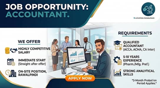 Skilled accountant wanted
