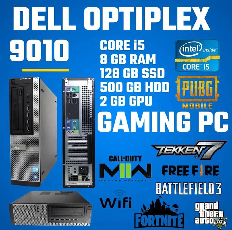 Dell Optiplex 9010 Gaming PC 1