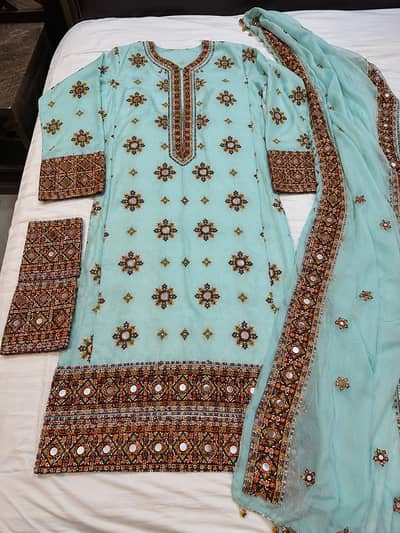 Sindhi Embroidered Ladies Dress – New Design