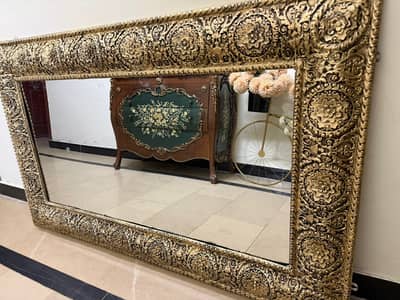 Elegant Golden Mirrors - Jumbo size 3ft. x 5ft. - Azadi offer  50% off