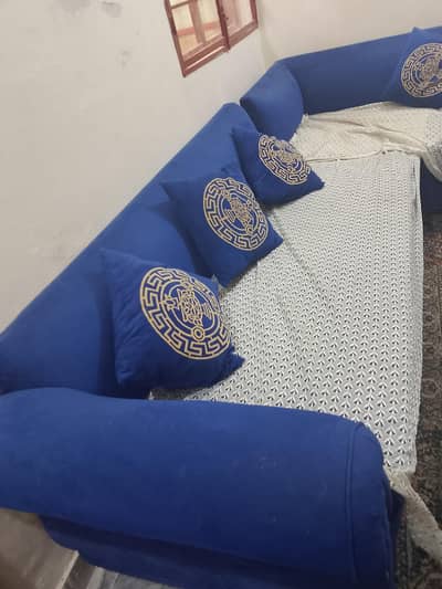 7 seater sofa set like new