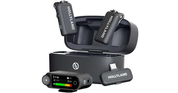Hollyland Lark M2 Max Combo – Wireless Lavalier Microphone System