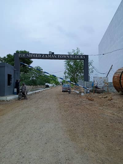 120 Sq. Yds In Pir Ahmed Zaman Town, Block 1