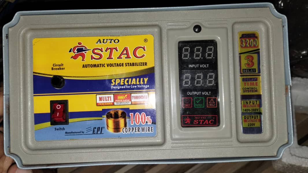 Auto Stac Automatic voltage Stabilizer 1