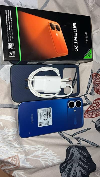 Infinix smart 20 4/64 gb blue colour