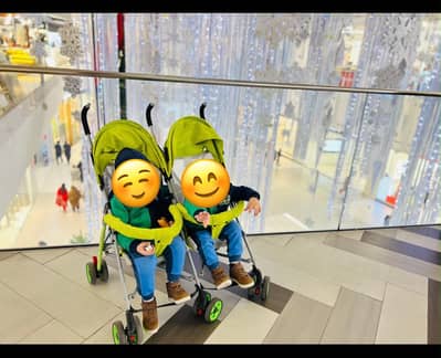 Pram for twins