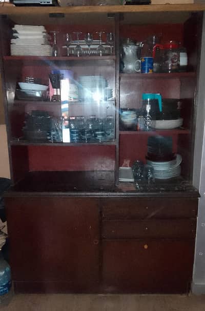 Room Divider & 2 Door Storage Cabinet / Wardrobe both Only Rs. 15000
