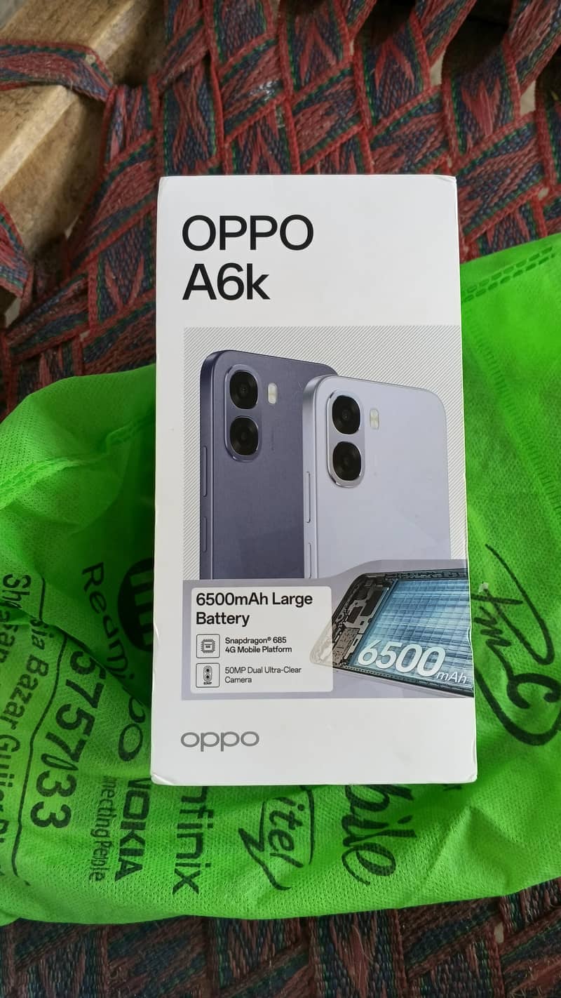OPPO A6k 0