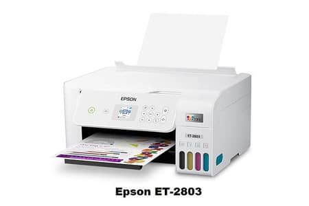 Epson 4 Coloured Printers.