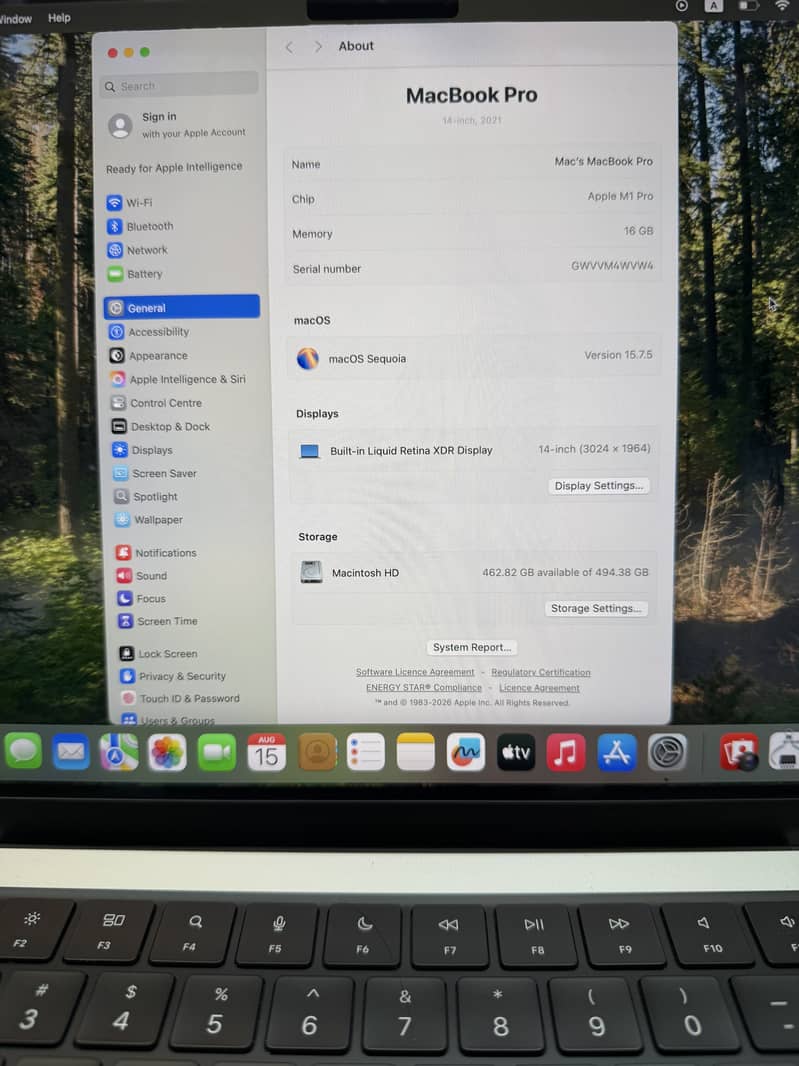 MacBook pro m1 pro 7