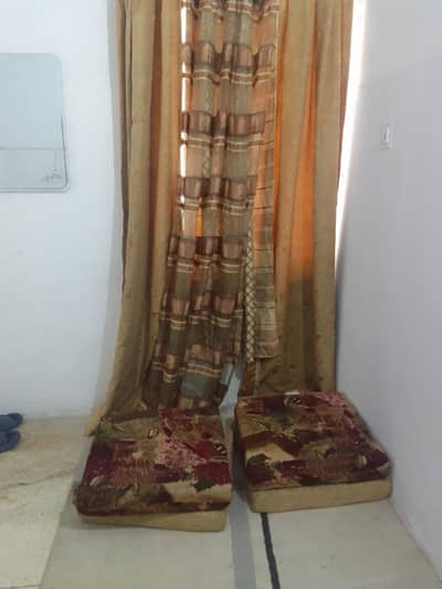 center piece carpet and curtain