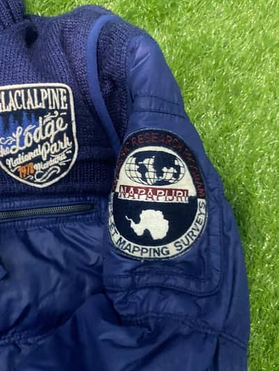 NAPAPHIJRI BLUE COLOR VINTAGE JACKET