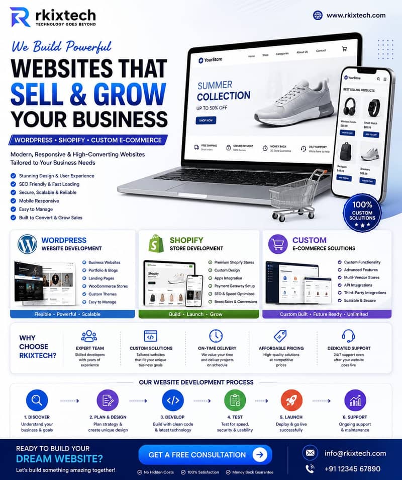 Web Development | SEO | eCommerce Website | Web Design | Web hosting 9