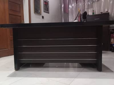 Executive Office Table 4.5x2.5 Ft | Wooden Desk with Drawers