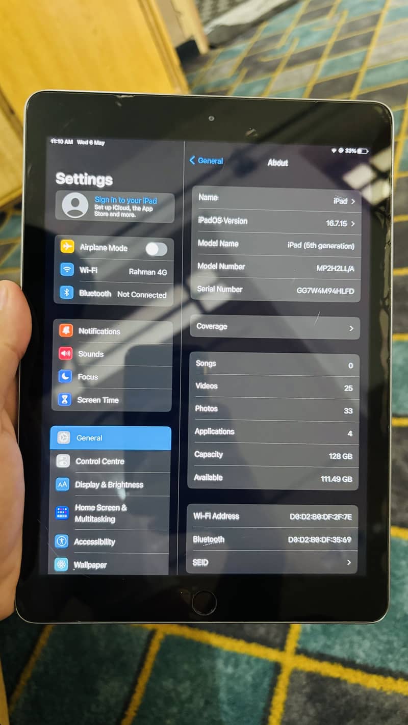 Ipad 5th generation 1