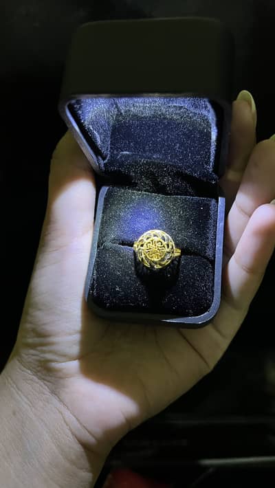 22k gold ring
