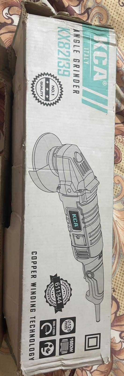 angle grinder like new 0