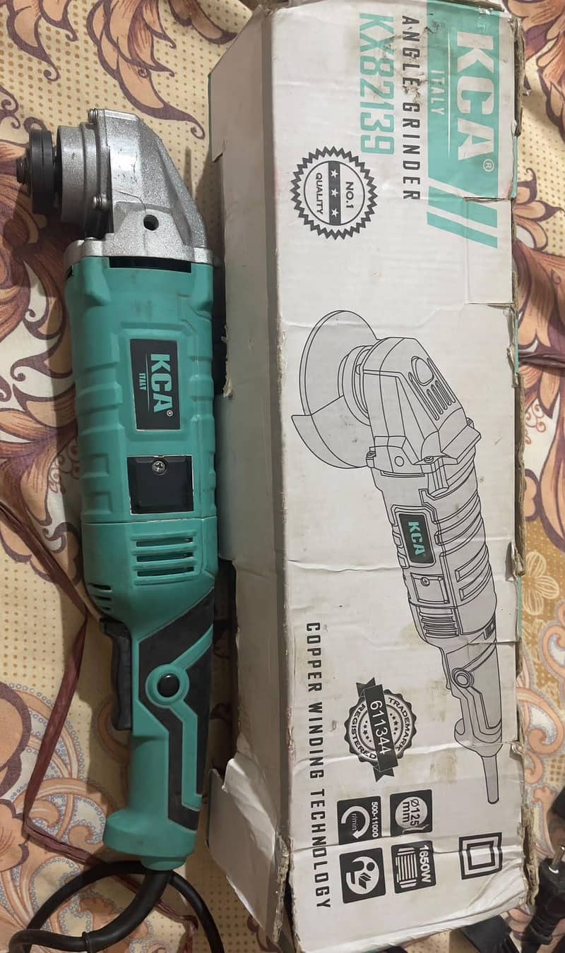 angle grinder like new 1