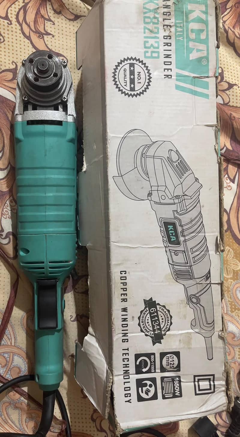 angle grinder like new 2
