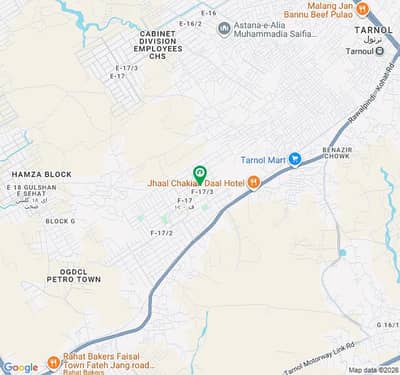 1 KANAL PLOT FOR SALE IN MULTI F-17/3 ISLAMABAD ALL FACILITY AVAILABLE CDA PPROVED SECTOR MPCHS