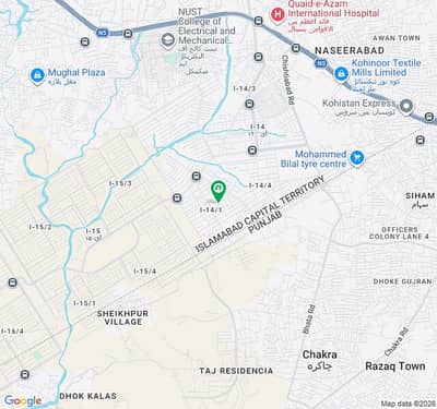 SALE Location: I-14/1, Islamabad Size: 25 50 = 125 Sq. Yds.