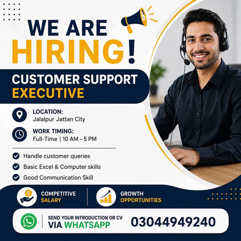 Customer Support Executive 0
