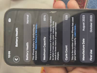 Apple iPhone 15 Pro 10by10 all original saf phone 256