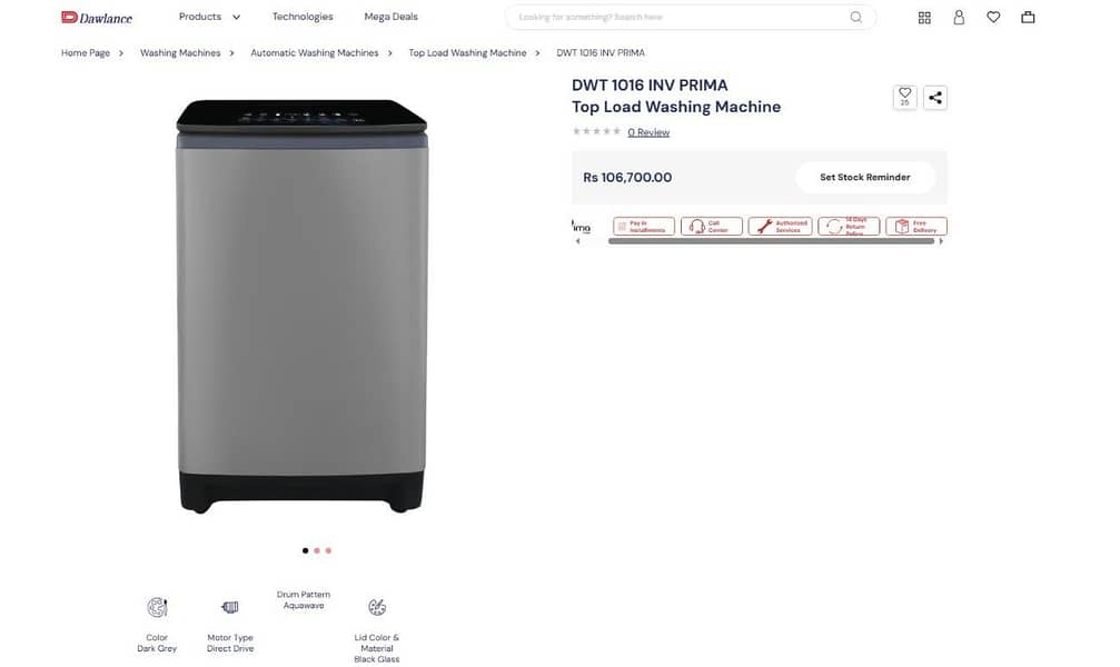 Automatic Washing Machine 1