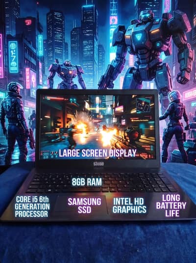 StoneBook Pro P10A Core i5 6th Gen 8GB RAM SSD Laptop hd Graphics