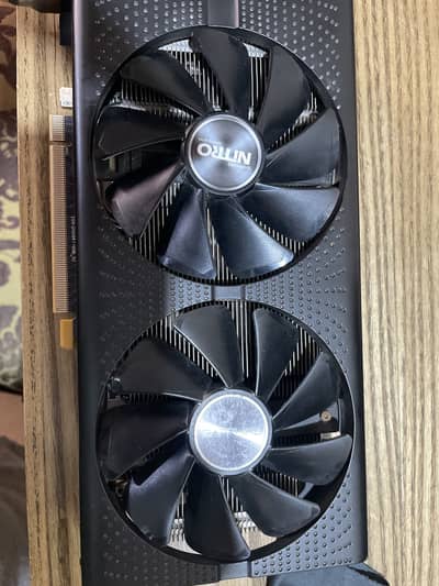 Rx 580 sapphire nitro plus 8gb (faulty)